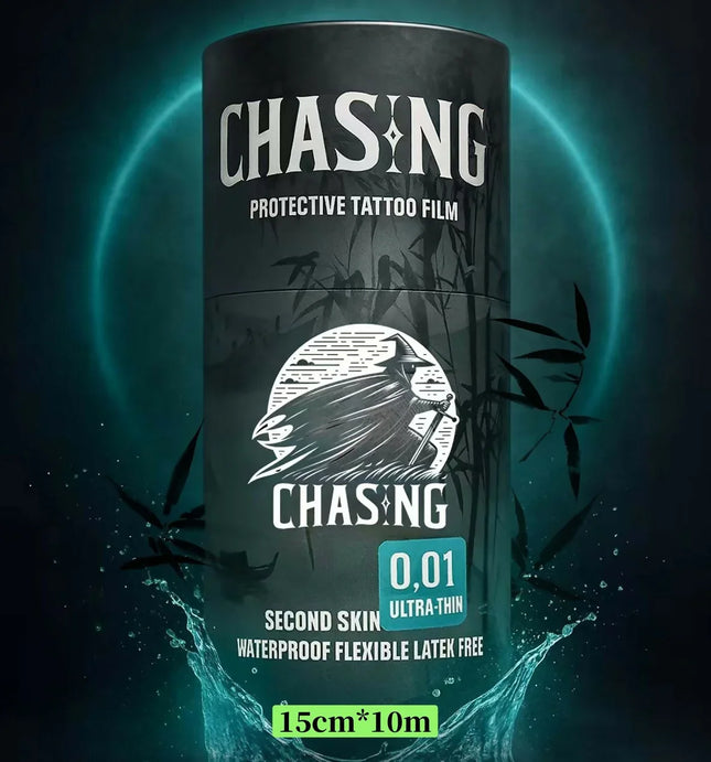 CHASING Second Skin – Tattoo Schutzfolie 15cm×10m Matt Atmungsaktiv