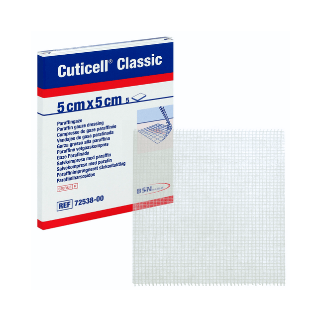 BSN Cuticell® Classic sterile Salbenkompresse mit Paraffin