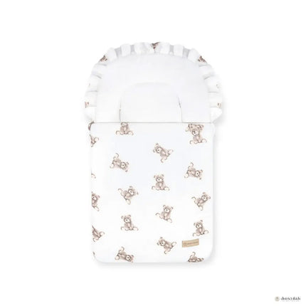 Babyschlafsack Dreamy Musselin Teddybär  – süßer Ganzjahresschlafsack
