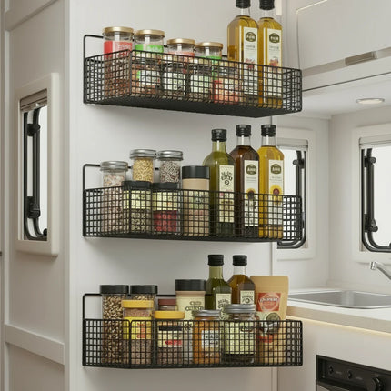 Gitter Regal Organizer XL für´s Wohnmobil Badezimmer - Küche