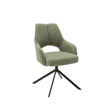 BANGOR 4-Fuß Stuhl mit Armlehnen - 2er Set