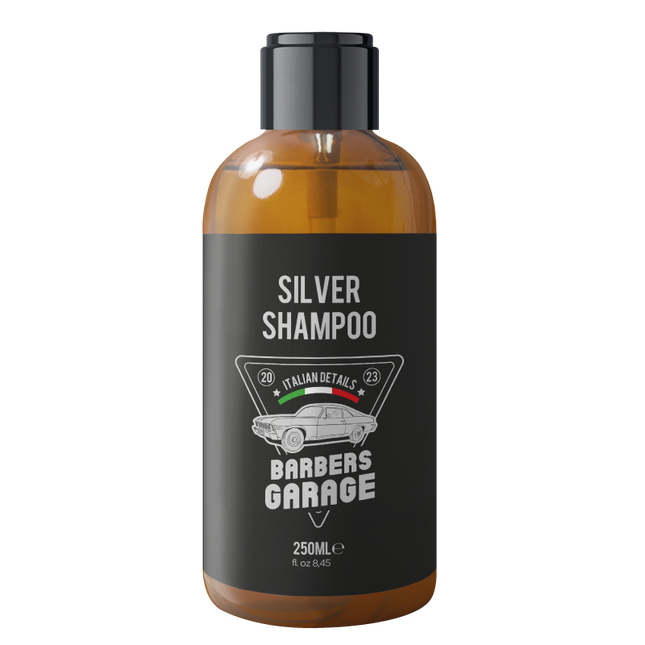 Barbers Garage exklusives Silber Shampoo (250ml)