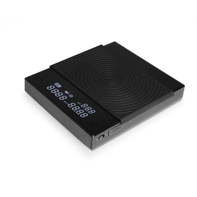Timemore Black Mirror Basic 2 digitale Kaffeewaage mit Flow Rate und USB C