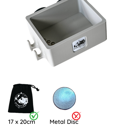 The Basket – Magnetic Shower Basket – Offrotie 3D Printed – Portable for Vanlife