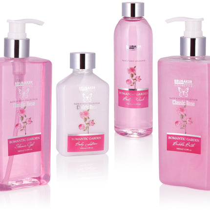 15-teiliges Luxus Bade- und Duschset „Rose Sweet Garden“ – Verwöhnmomente für Körper & Sinne