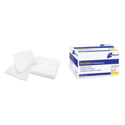 BeeSana® Vlieskompresse unsteril - 100 Stück