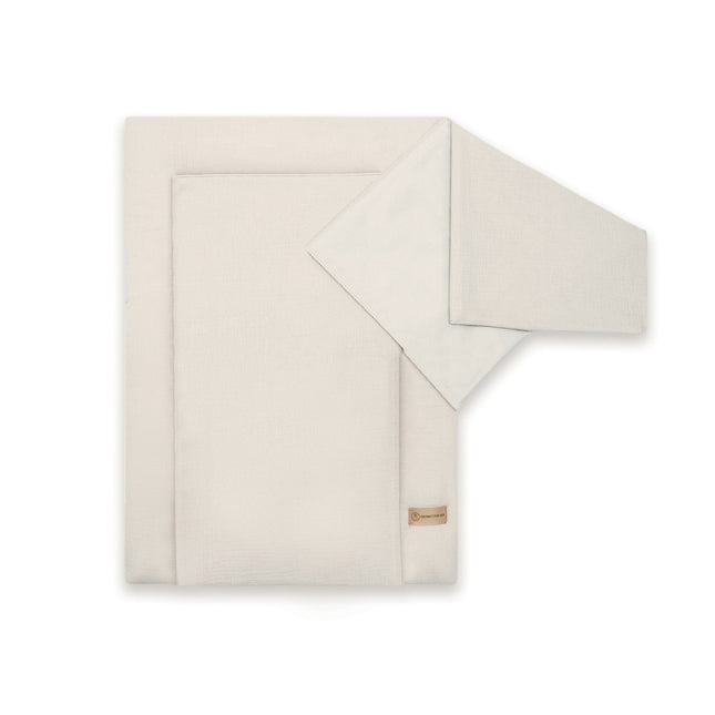 Wickelauflage Musselin mit Unterlage – natürlich & kuschelig für dein Baby