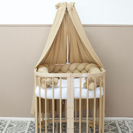 Betthimmel Musselin für Babybett & Kinderzimmer – atmungsaktiv & stilvoll