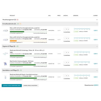 Shopify B2B Order Tool: Bestelltool mit Bestellwecker und kundenindividuellen Preisen