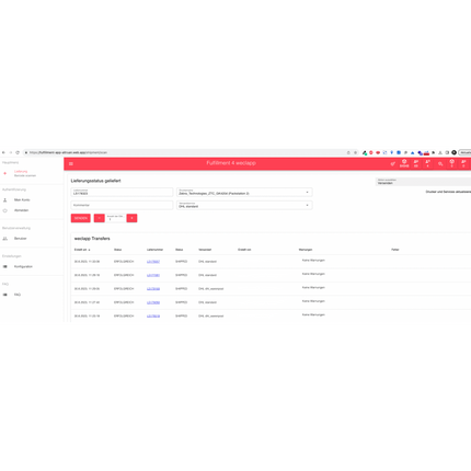 PackMaster App: Weclapp Logistik Packing App
