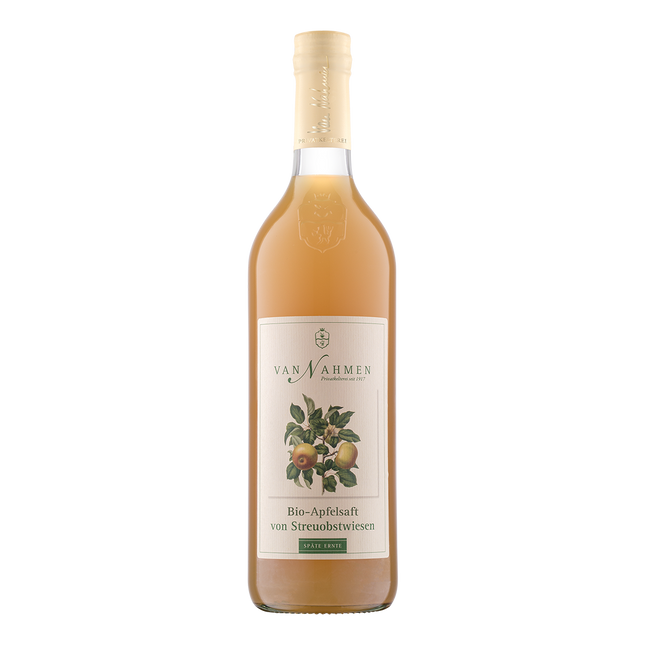 VAN NAHMEN Apfel Saft von Streuobstwiesen BIO 0,75l