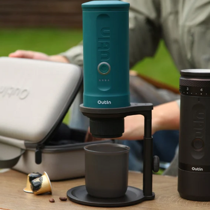 OutIn Portable Universal Coffee Stand – Black