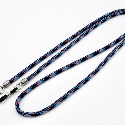 Brillenband 3,8mm Blau Rosa