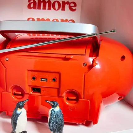 BOOMBOX MIT CD PLAYER FÜR KINDER | B 120 Red |
