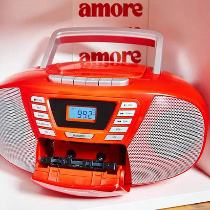 BOOMBOX MIT CD PLAYER FÜR KINDER | B 120 Red |