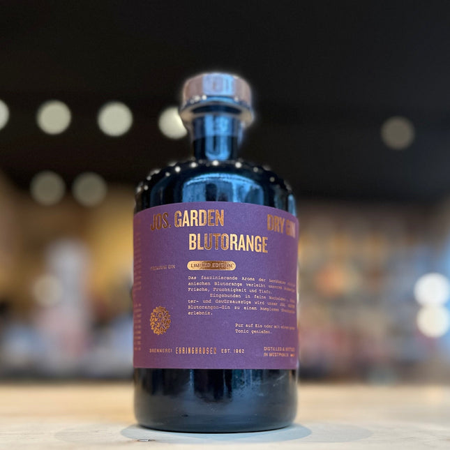 Jos Garden Dry Gin Blutorange (44% vol)