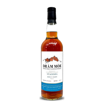 Staoisha (Bunnahabhain) 11 2013/2025 - Dràm Mòr -  1st Fill White Port Finish