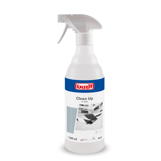 Buzil Clean Up G 555 Gebrauchsfertiger Spezial-Fleckenentferner | Flasche (600 ml)