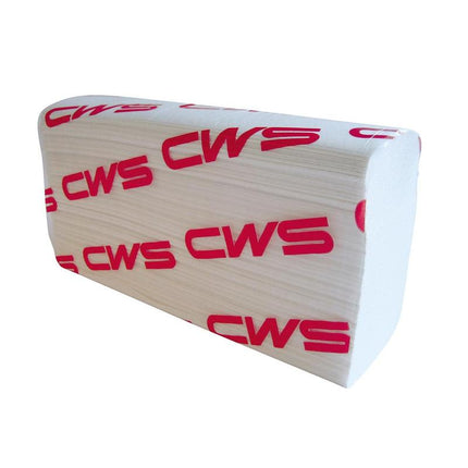 CWS Faltpapier Zick-Zack Recycling, 2-lagig, Weiß | Karton (25 Packungen)