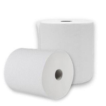 CWS Papierhandtuchrollen 2-lagig, Hochweiß unperforiert