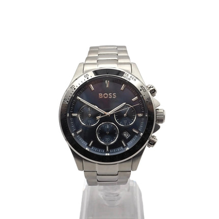 Boss Hero Chronograph 1513755 Herrenuhr Edelstahl Silber Neu OVP