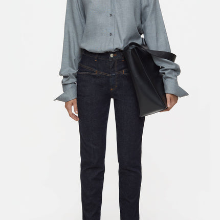 STYLE NAME PEDAL PUSHER JEANS