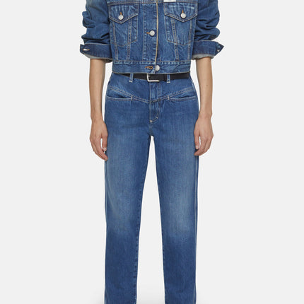 STYLE NAME PEDAL PUSHER JEANS