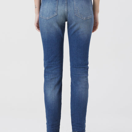 STYLE NAME SKINNY PUSHER JEANS