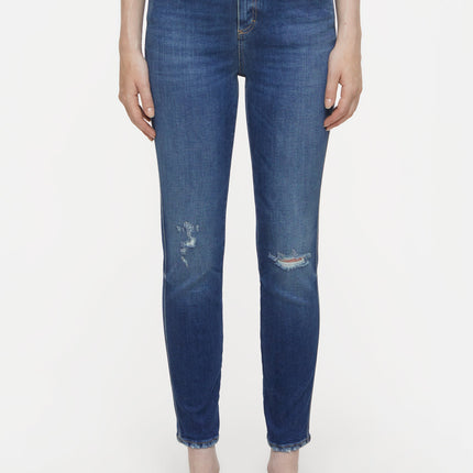 STYLE NAME SKINNY PUSHER JEANS