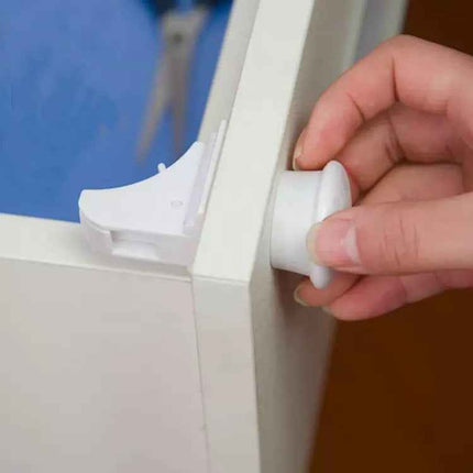 Magnetisches Schrankschloss Kindersicherung 10+2 Baby Sicherheit Schranksicherung