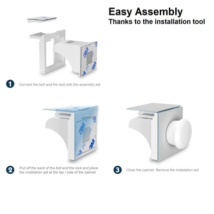 Magnetisches Schrankschloss Kindersicherung 10+2 Baby Sicherheit Schranksicherung