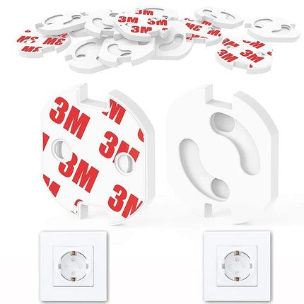 40 Stück Kindersicherung Steckdosenschutz Baby Schutz Drehmechanismus Stecker