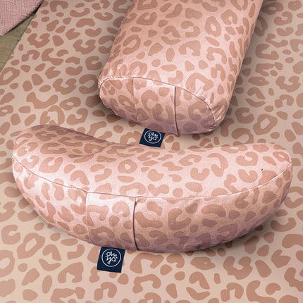 Design Yoga Bolster - Blush Leo