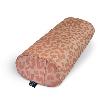 Design Yoga Bolster - Blush Leo
