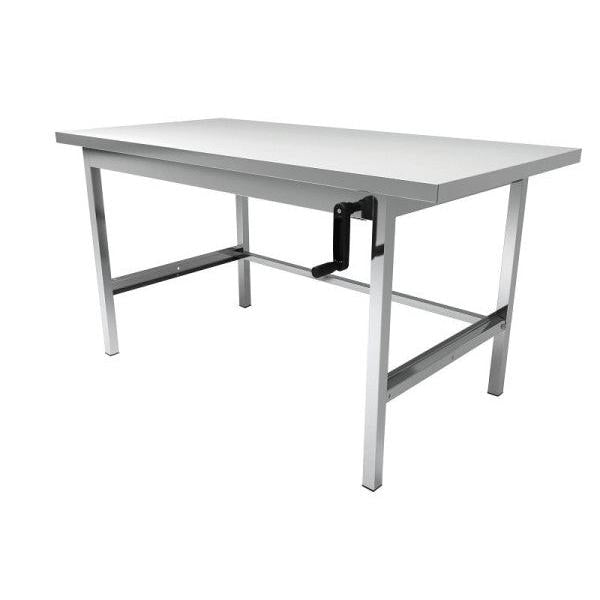 Novocal Arbeits- und Ablegtisch Arbeits- und Ablegtischaus Edelstahl | Packung (1 Stück)