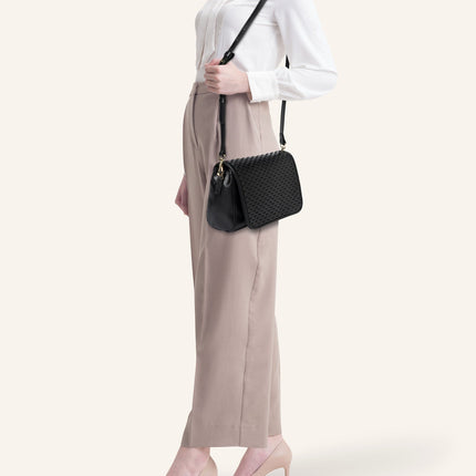 '47' Crossbody bag Black