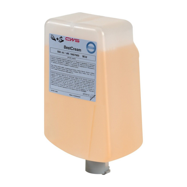 CWS Seifencreme BestCream Mild 500 ml Nachfüllpack Seife | Packung (1 Stück)