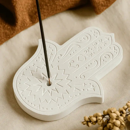 Räucherstäbchenhalter Hand der Fatima – Schutzsymbol & Stil