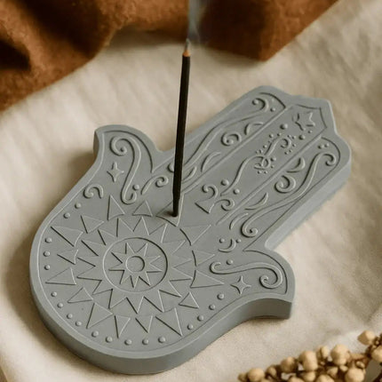 Räucherstäbchenhalter Hand der Fatima – Schutzsymbol & Stil