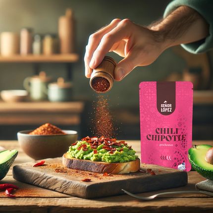 Señor López Chipotle Chili geschrotet 30 g