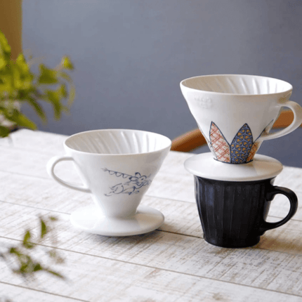 Hario V60-02 Keramik-Dripper – Tachikichi Shozui und Choju Giga Editionen