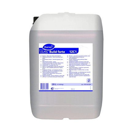 Clax Build forte 12C1, Alkalischer Waschkraftverstärker mit Komplexiereigenschaften für Hartwasser | Kanister (20 l)