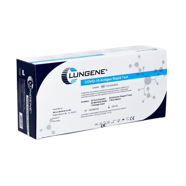 Clungene Antigen Schnelltest 25 Stück AT079/20 | Packung (25 Tests)
