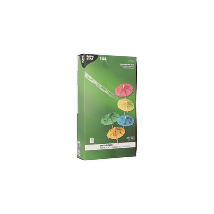 PAPSTAR 144 Deko-Picker farbig sortiert