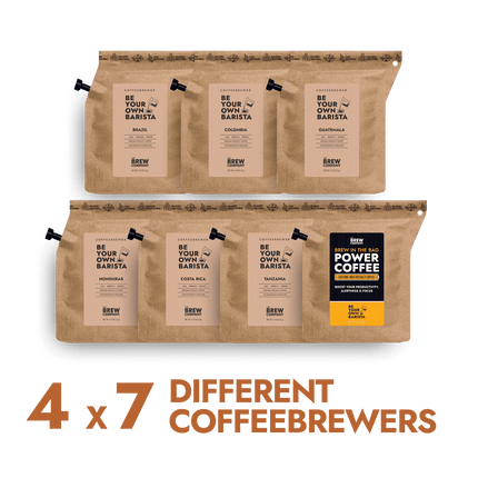 Coffee Explorer Bundle 2 – Großes Kaffee Geschenkset (28 Coffeebrewers)