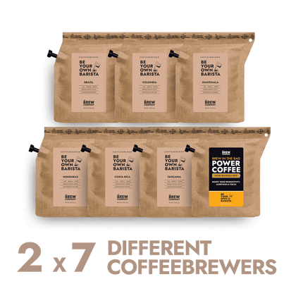 Coffee Explorer Bundle 1 – Kaffee Geschenkset & Probierpaket (14 Coffeebrewers)