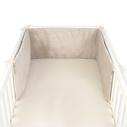 Bettumrandung Cord – Moderne & kuschelige Umrandung für Babybett & Beistellbett