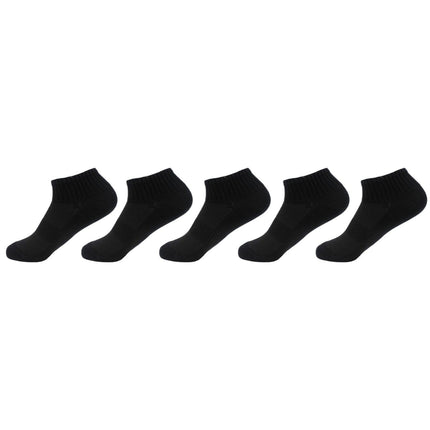 Damen Sneaker Socken » Set 5 Paar Strümpfe » 5er Pack Sneakersocken » Baumwollsocken mit elastischem Mittelfußband