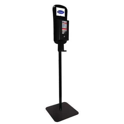 Standsäule schlank schwarz, höhenverstellbar, für Hybridspender, Standsäule schwarz für Hybridspender | Packung (1 Stück)