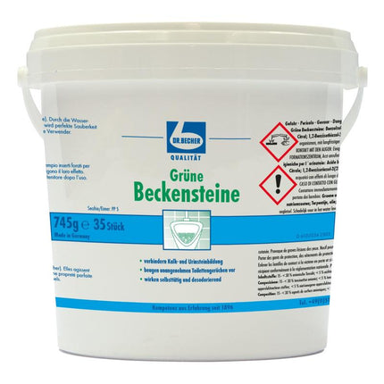 Dr. Becher Grüne Beckensteine - 35 Stück | Packung (35 Stück)